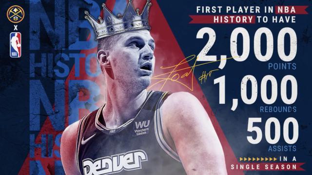 百家乐游戏-约基奇单季里程碑前无古人 竞逐MVP他愿顺其自然